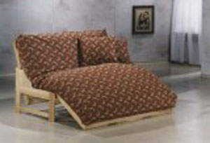 Wooden Loveseatt futon