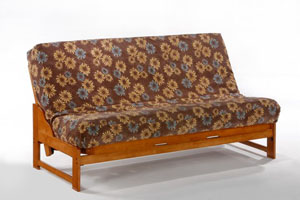 Wooden Loveseatt futon