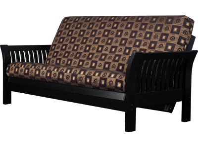 black futon