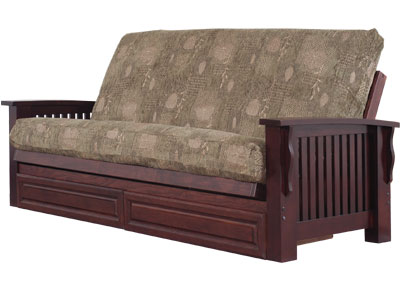 heavy post  futon 