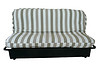 armless futon with storage